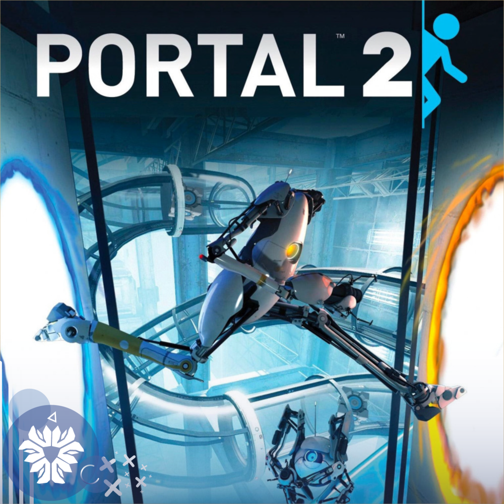 غلاف لعبة Portal 2